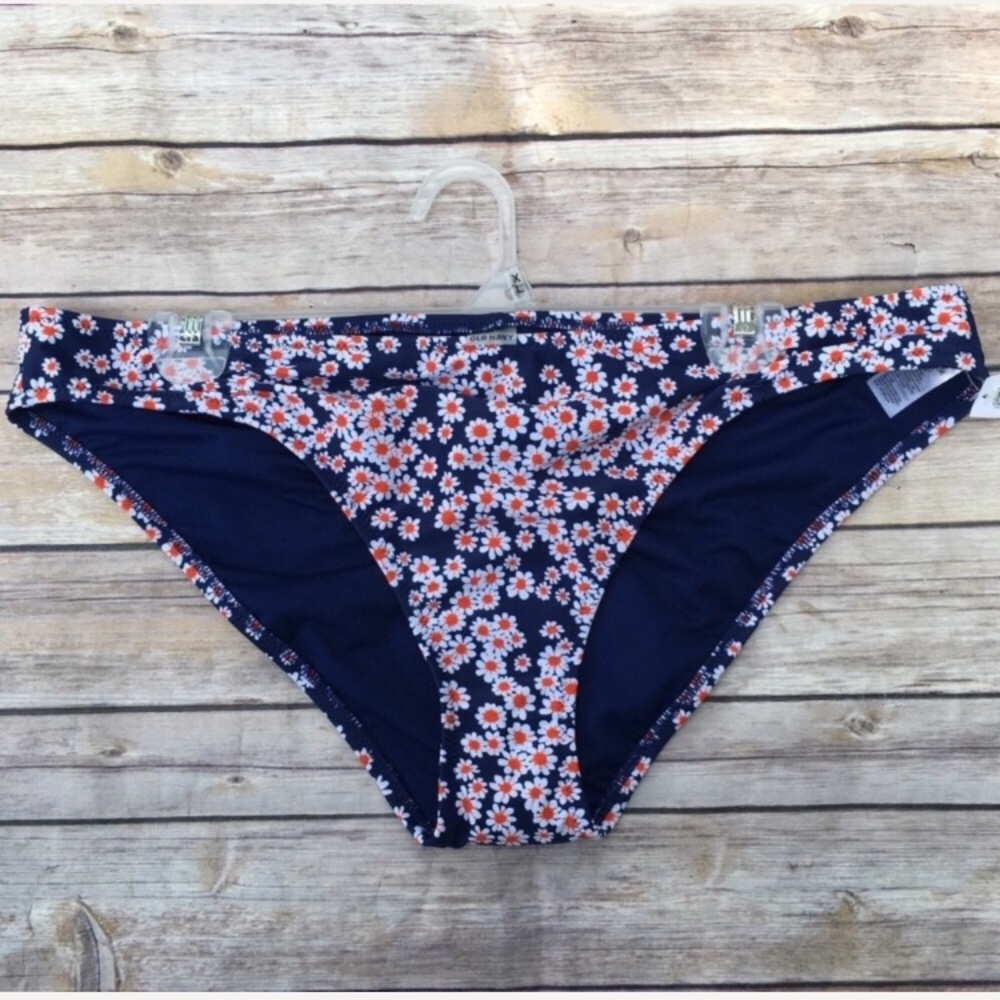 NWT OLD NAVY floral swim bottoms